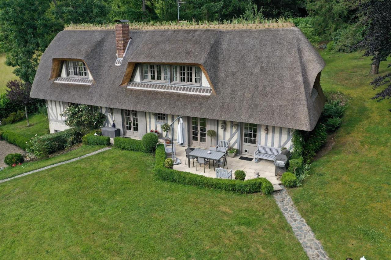 Bed and Breakfast Les Chaumieres Du Pays D'Auge Le Breuil-en-Auge Екстер'єр фото