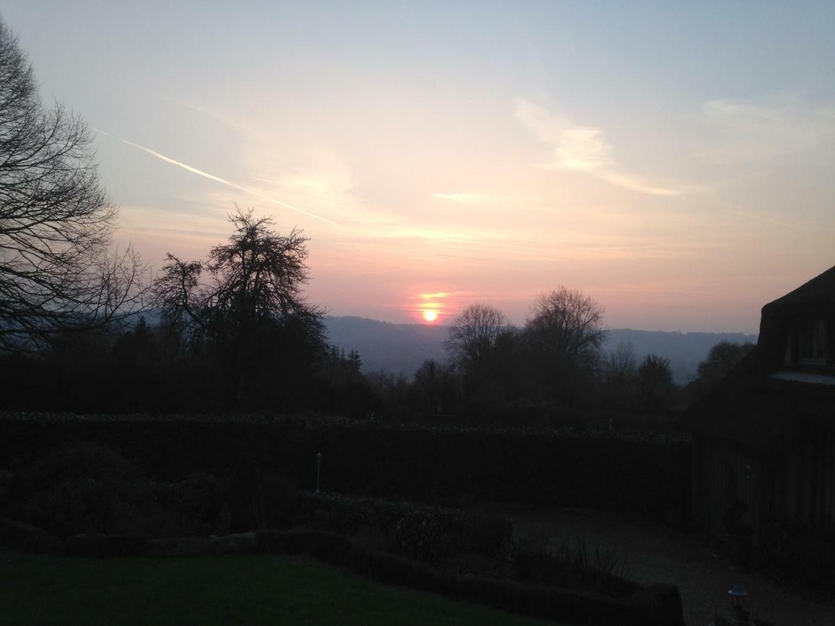 Bed and Breakfast Les Chaumieres Du Pays D'Auge Le Breuil-en-Auge Екстер'єр фото
